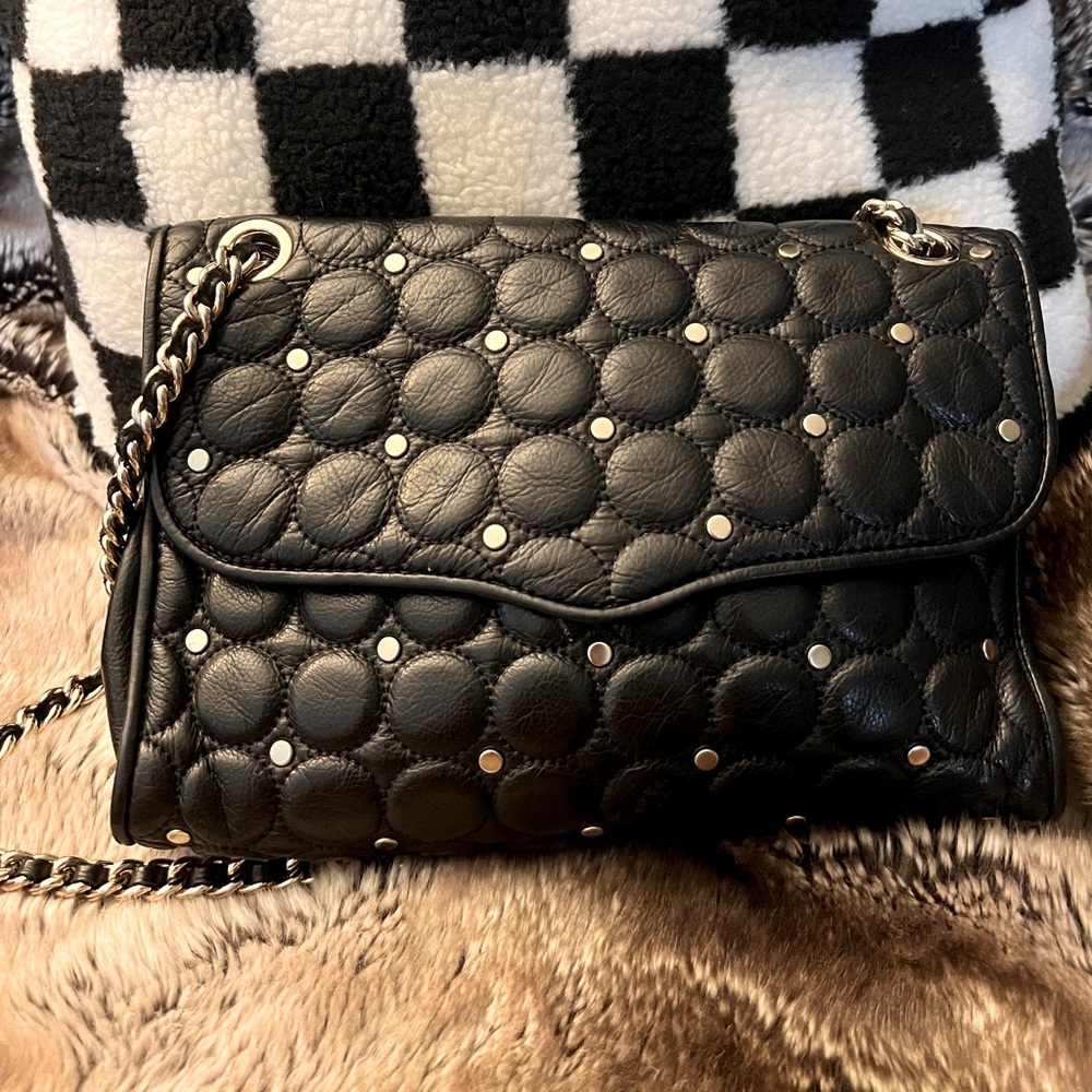 Rebecca Minkoff studded leather shoulder bag